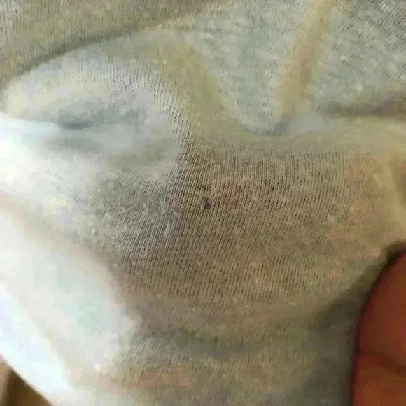 Basic light blue cotton short sleeve crew t-shirt M - Picture 8 of 8